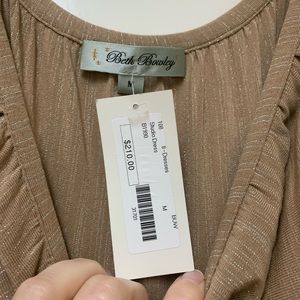 Muted gold shimmery dress